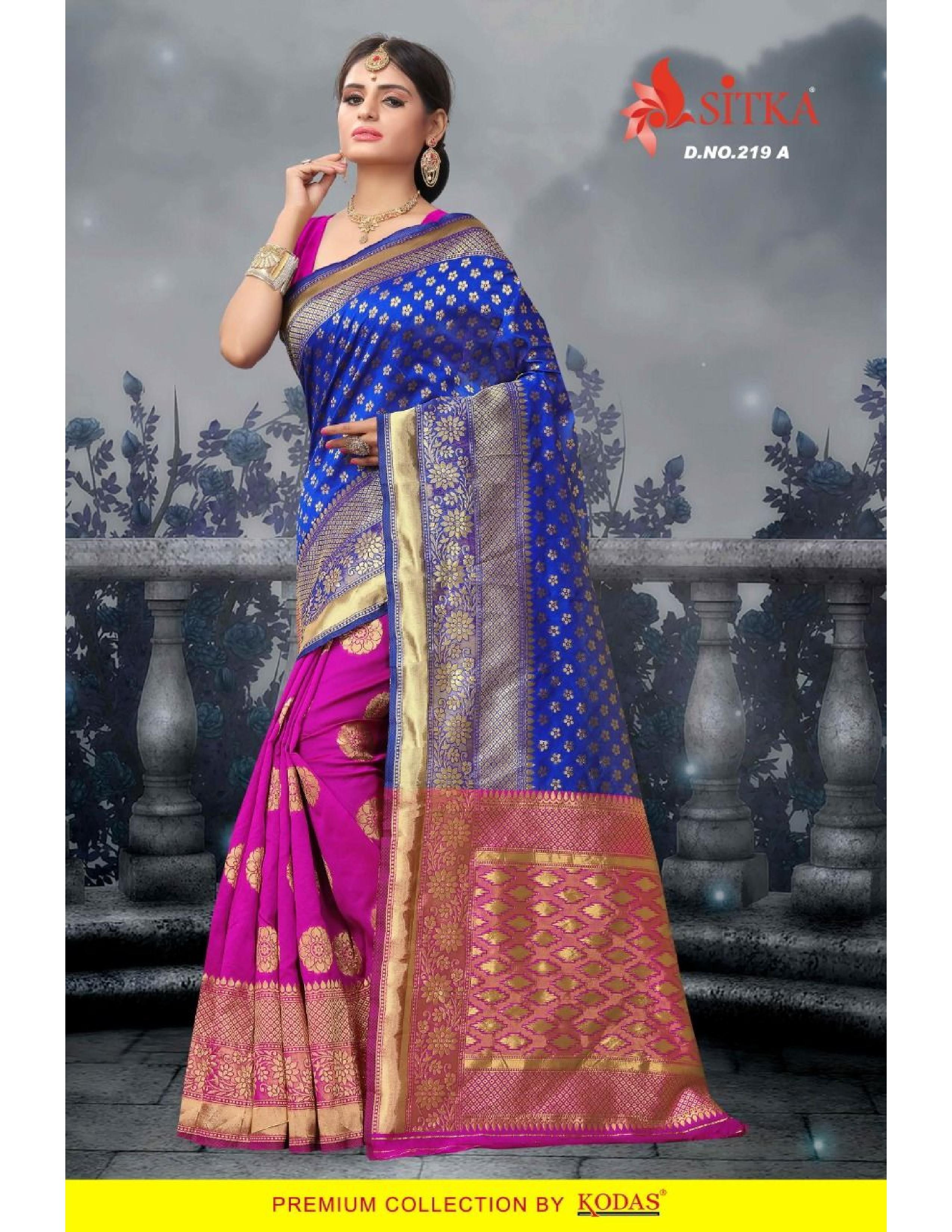 Available In 6 Colors Handloom Silk Saree