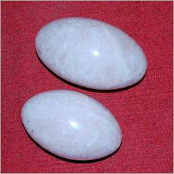 White Agate Lingam