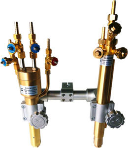 Double Use Holder For Powder Spraying Marking