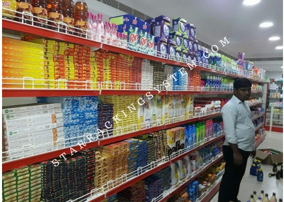 Grocery Store Fixtures And Shelving Capacity: 100 Kg/day