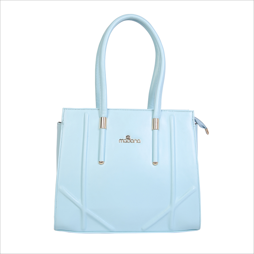 Sky Blue Ladies Modern Handbag