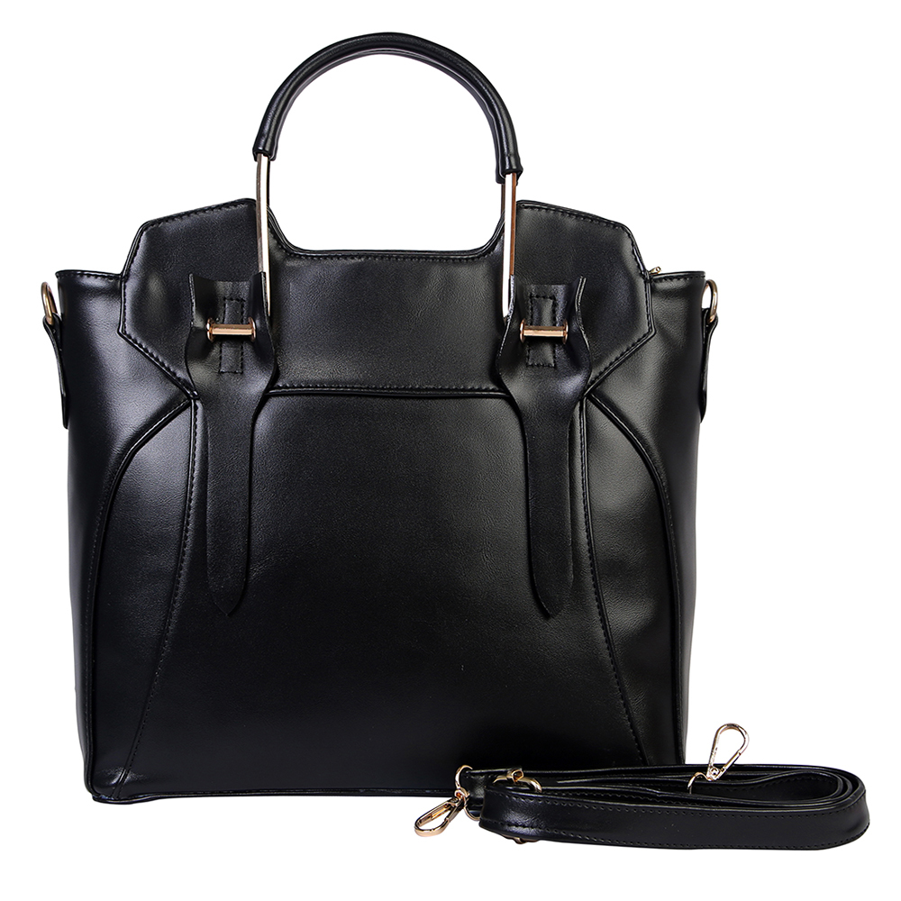 Black Color Ladies Satchels Handbag