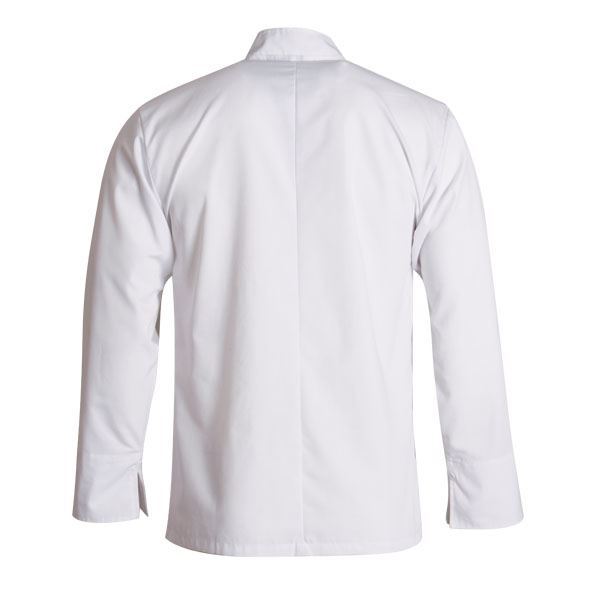 Chef Coat - Cotton 220 Gsm, Medium Size, Standard Collar, Half Sleeves - Stain Resistant, Lightweight Comfort, Attractive Design, Double-breasted Protection