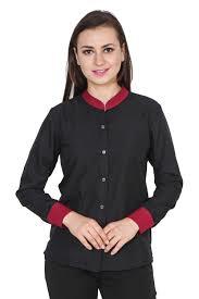 Housekeeping Dress - Cotton Material, Medium Size, Customized Collar, Long Sleeve | Shrink Resistant, Lightweight, Button Style, Unisex Design, Utility Side Pockets