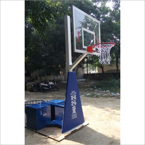 चलने योग्य बास्केटबॉल पोल