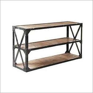 Iron Console Shelf