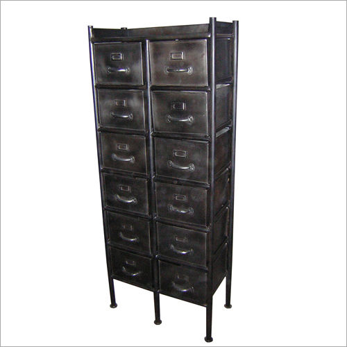 12 Drawer Iron Cabinet