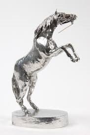Plating Horse Urn Bronzed