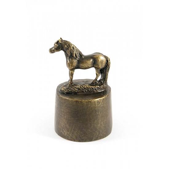 Silver Pewter Horse Funeral Urn