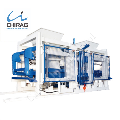 Blue Fully Automatic Hollow Block Making Machine