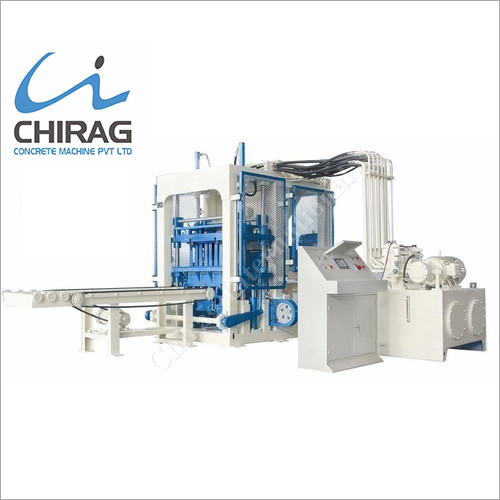 Multi Material Hydraulic Paver Block Making Machine - 440 Siemens Volt, Blue Color | Delta PLC Control, Automatic Locking, Real-Time Troubleshooting