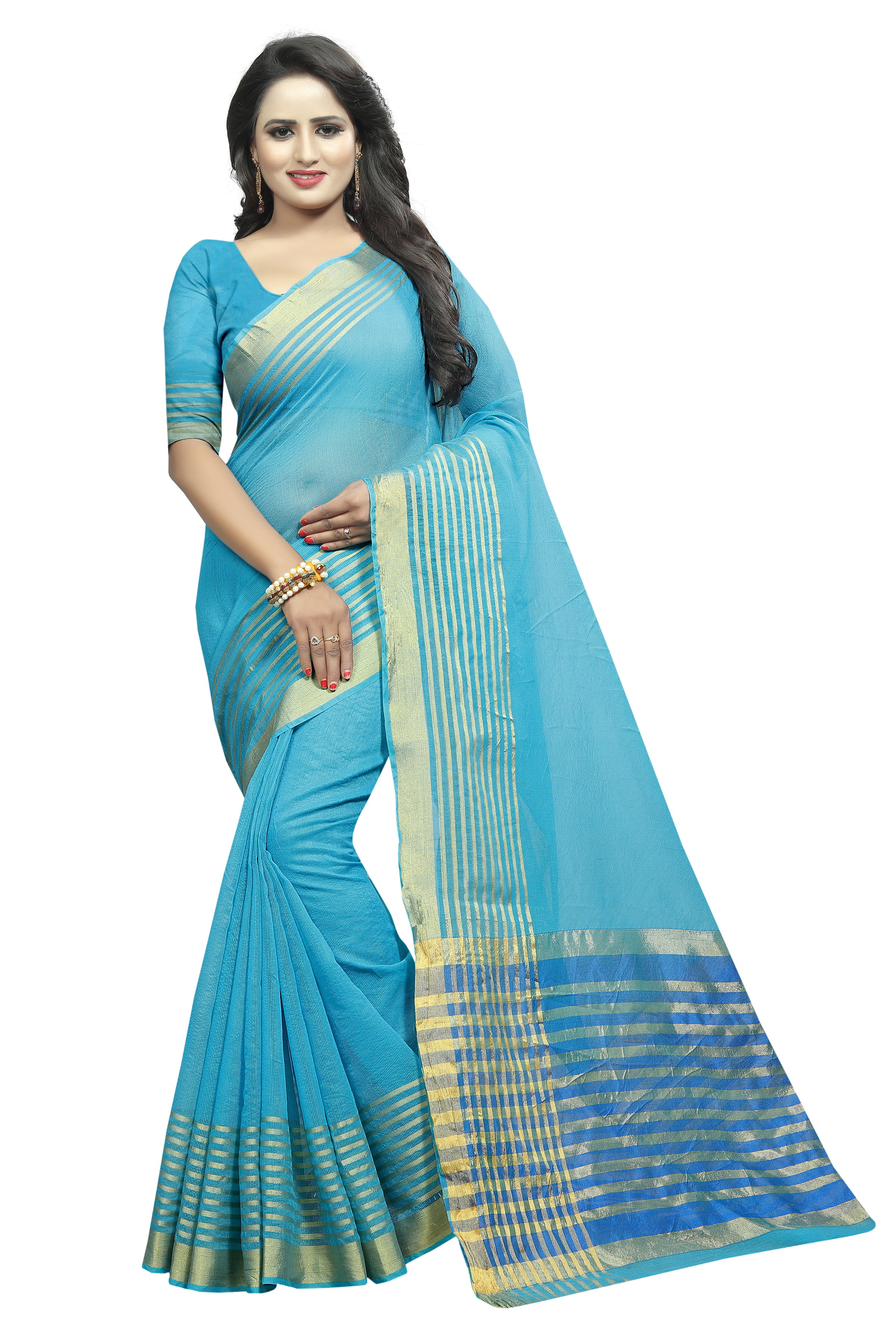 Naylon Net Saree - Elegant Orange, Yellow, Red, Blue Shades | Bollywood Style For All Seasons
