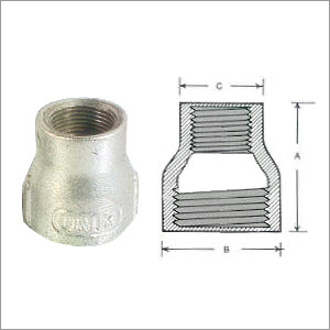 Silver Gi Reducing Socket