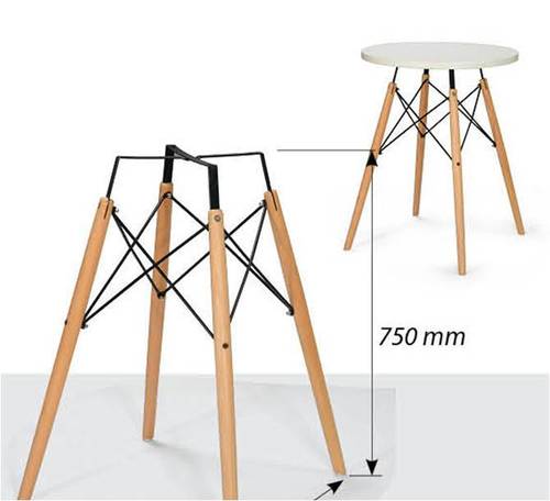कैफे और मीटिंग टेबल को साफ करना आसान है