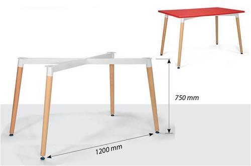 कैफे और मीटिंग टेबल को साफ करना आसान है