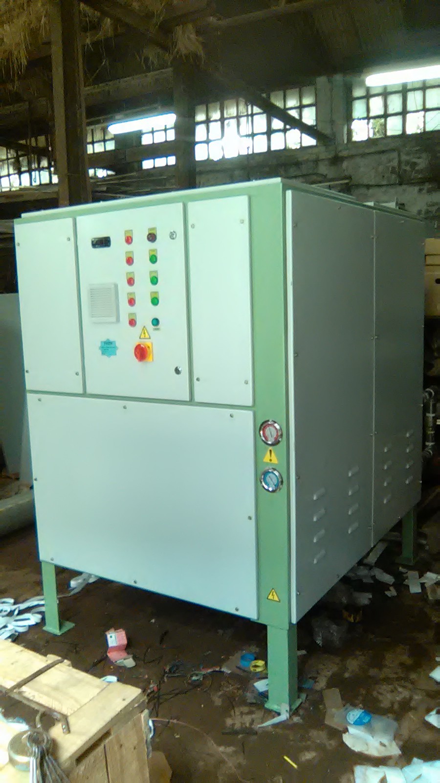 Industrial Water Chiller Cooling Coil Material: Bphe/mphe
