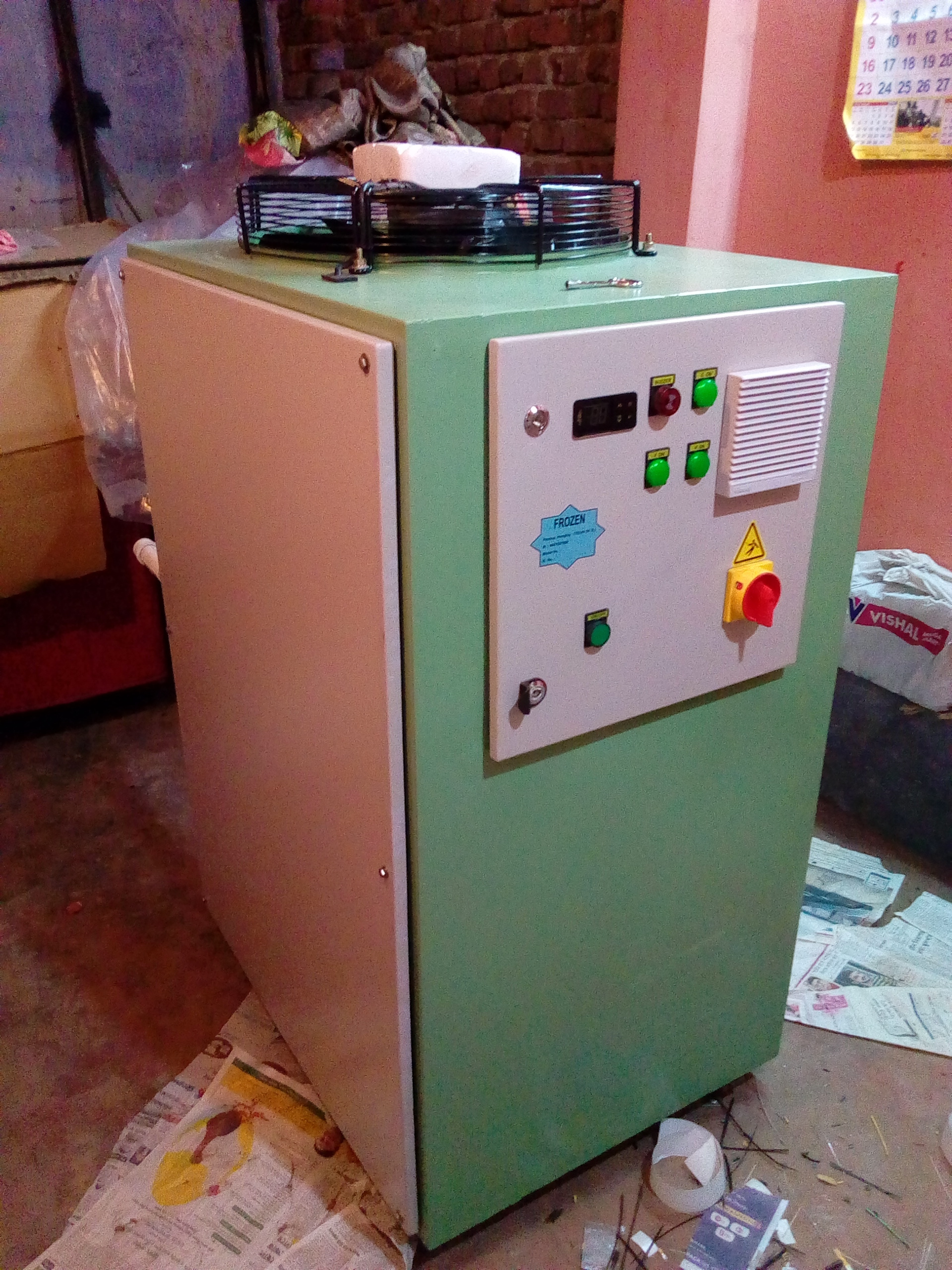 Industrial Water Chiller Cooling Coil Material: Bphe/mphe