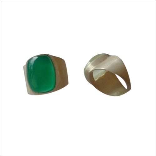 Green Onyx And Prehnite Ring