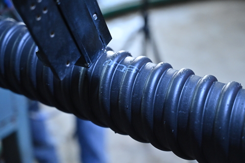 वृत्ताकार नालीदार पाइप