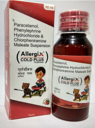 Paracetamol Phenylephrine Hcl & Chlorpheniramine Suspension Generic Drugs