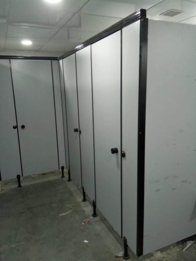 Rectangular Toilet Cubicle Steel Partition