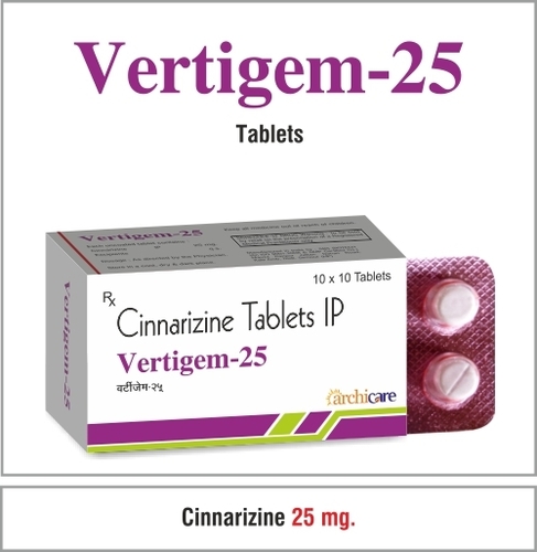 सिनारिज़िन 25Mg अनुप्रयोग: नियंत्रण वायरस