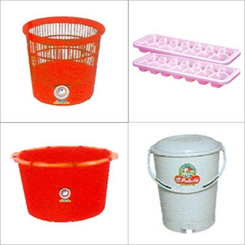 प्लास्टिक कूड़ेदान और ट्रे