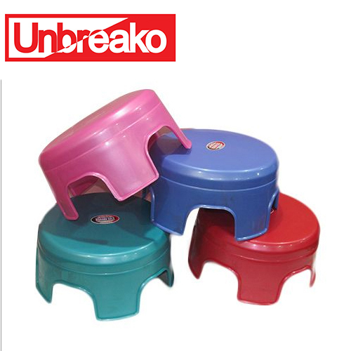 Pink Plastic Bathroom Stool