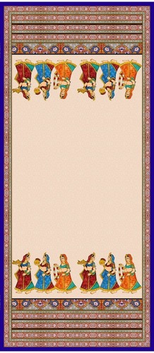 डिजिटल प्रिंट दुपट्टा