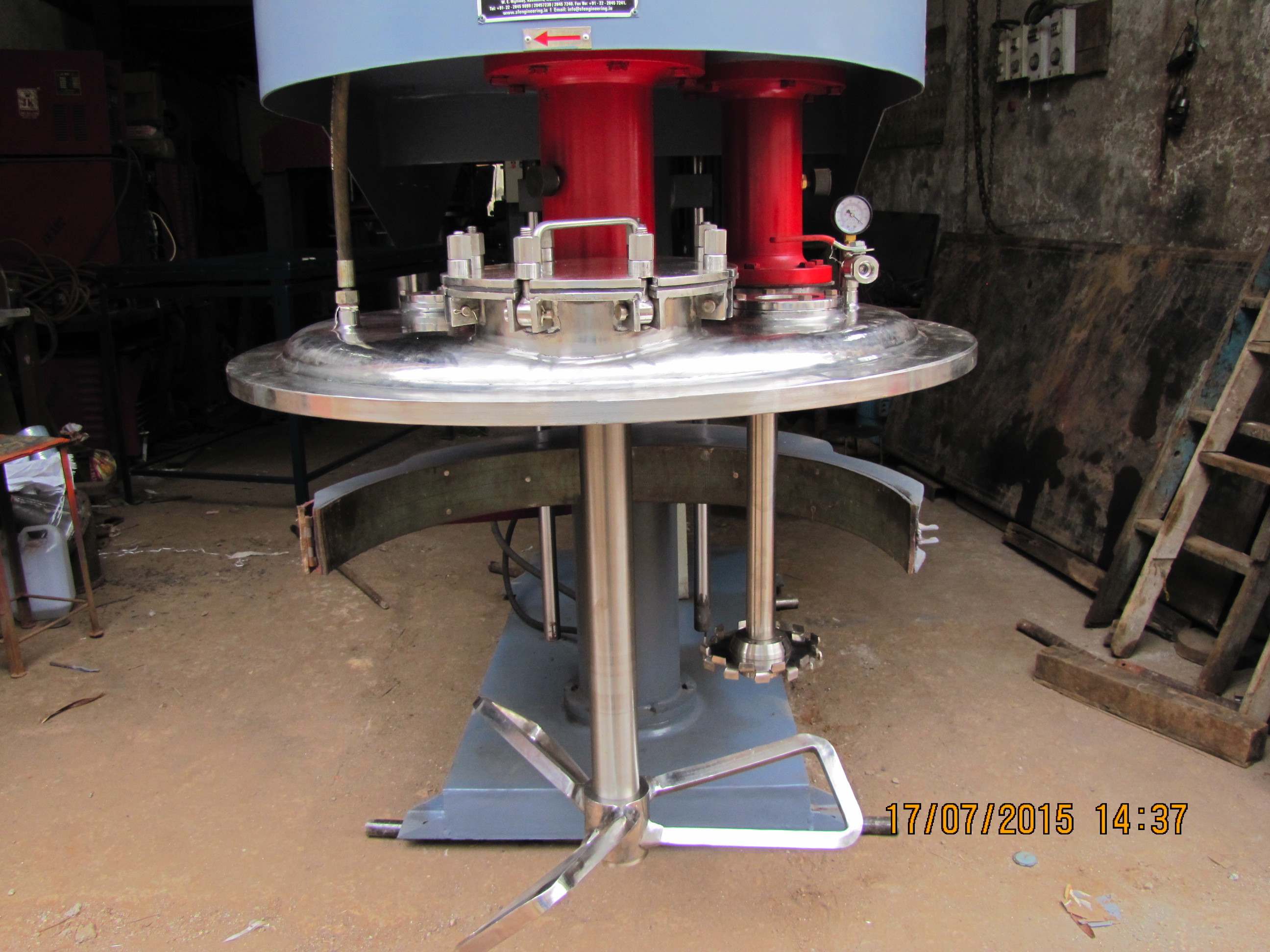Twin Shaft Mixer Disperser