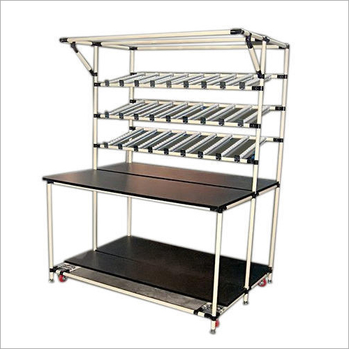 Black Abs Pipe & Metal Joints Workstation