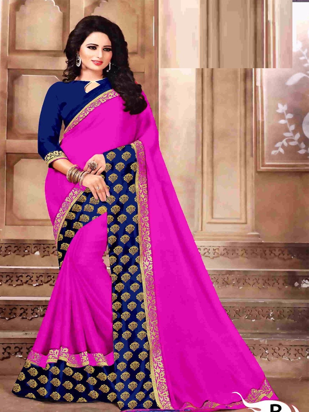 Multi Cotton Silk Saree