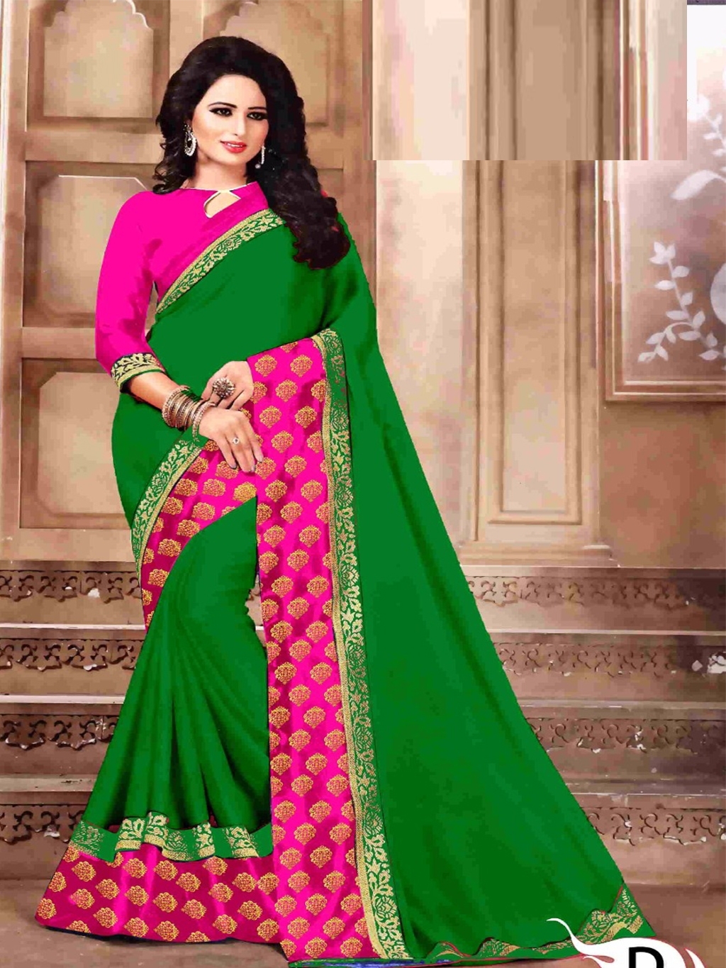 Multi Cotton Silk Saree