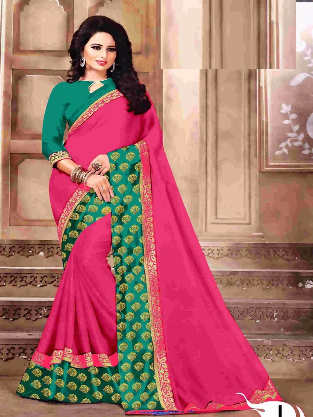 Multi Cotton Silk Saree