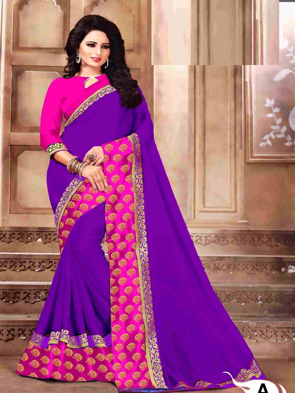 Multi Cotton Silk Saree