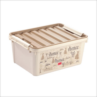 Titan Small Vintage Mosaic Design - Plastic Food Container | Durable, Stylish Design for Effortless Food Storage and Organization