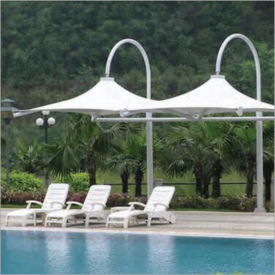 White Pvc Coated Tensile Structure
