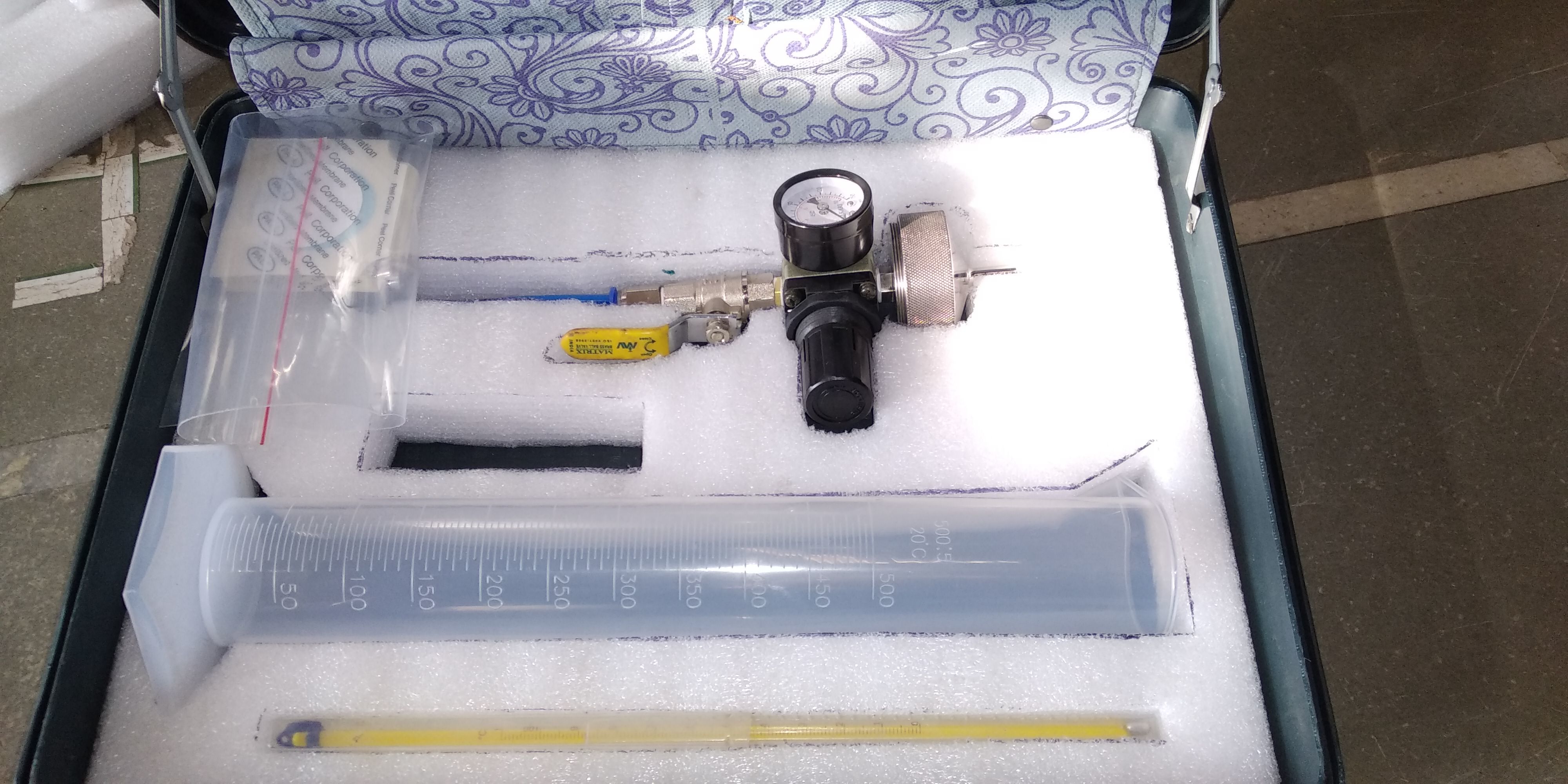Rasayan Silt Density Index (Sdi) Kit - Stainless Steel And Plastic Components, 1 Sample Capacity At 15 Minutes Test Speed, Manual Control Mode, 20 To 80% Humidity