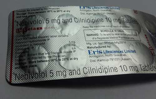 Nebivolol 5 Mg Cilnidipine 10 Mg Tablet General Medicines