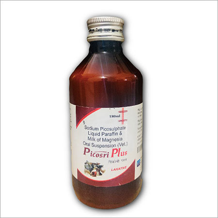 Sodium PicoSulphate, Liquid Parafin & Milk Of Magnesia Veterinary Liquid 180 mL