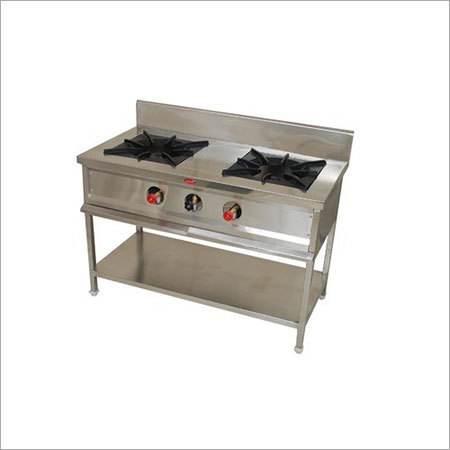 2 Burner Gas Range - 36" x 24" x 36" | Stainless Steel Construction, Manual Control Type, 1-Year Warranty, 50 lbs Weight