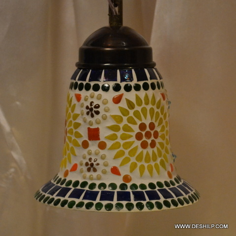 Multicolor Hanging Lamp Light Hand Craft