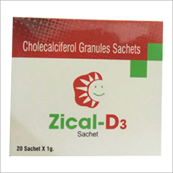 चोलेकल्सीफेरोल ग्रेन्यूल्स साचेट्स
