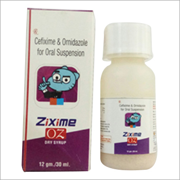 सेफोक्सिम और ऑर्निडाज़ोल के लिए मौखिक निलंबन