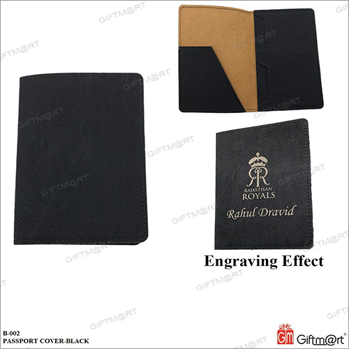 Passport Holder - Color: Black