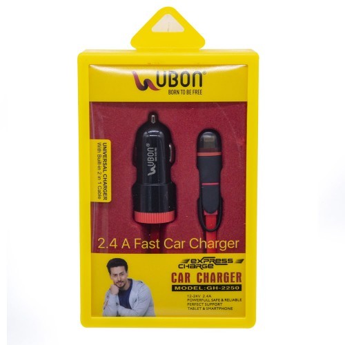 Ubon Ch-2250 2.4a Car Charger