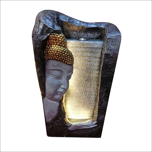 बुद्ध चेहरा पानी का फव्वारा