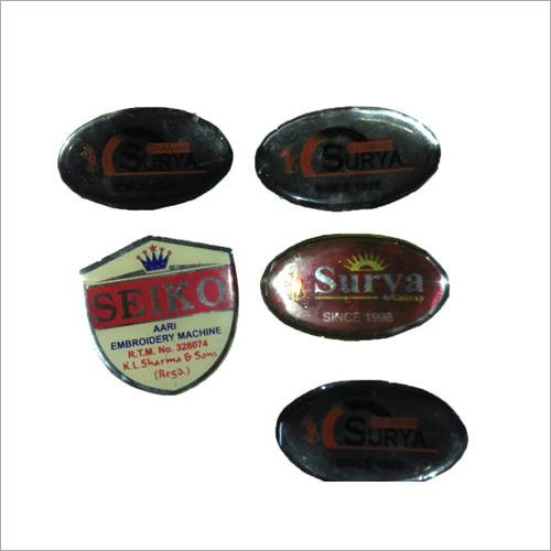 Dome Epoxy Sticker