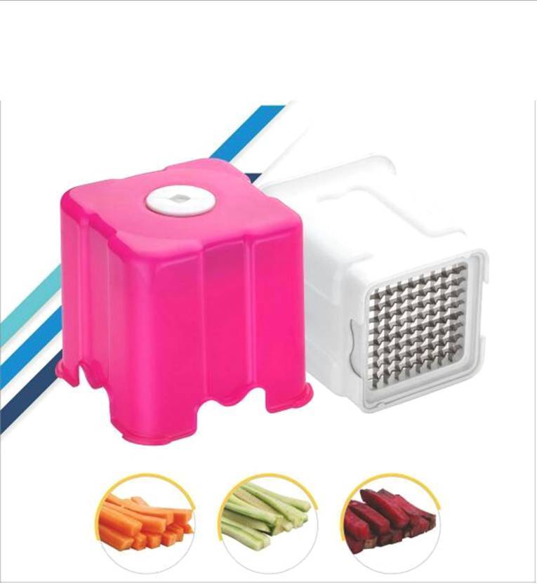 Pink Plastic Potato Chipser