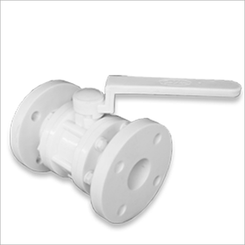 PP Flanged Ball Valve
